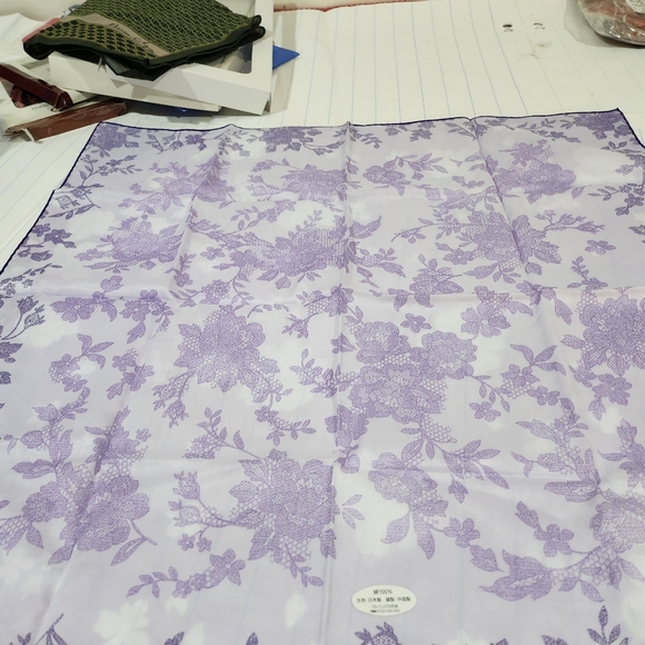 ❤️  Nina Ricci Handkerchief Cotton Brandnew Authentic - Picture 4 of 8